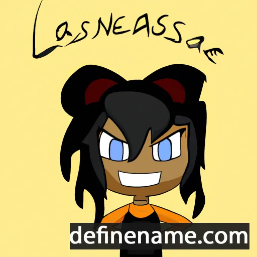 Lanesia cartoon