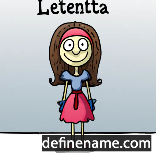 Lanetta cartoon