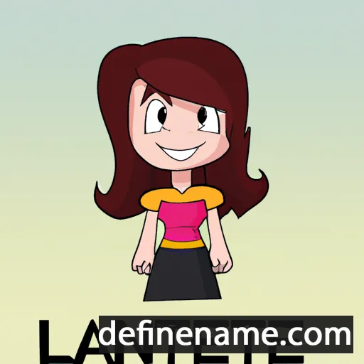 Lanette cartoon