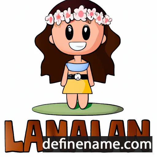 Lanikai cartoon