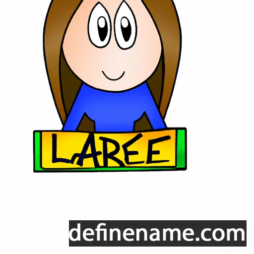 Larae cartoon