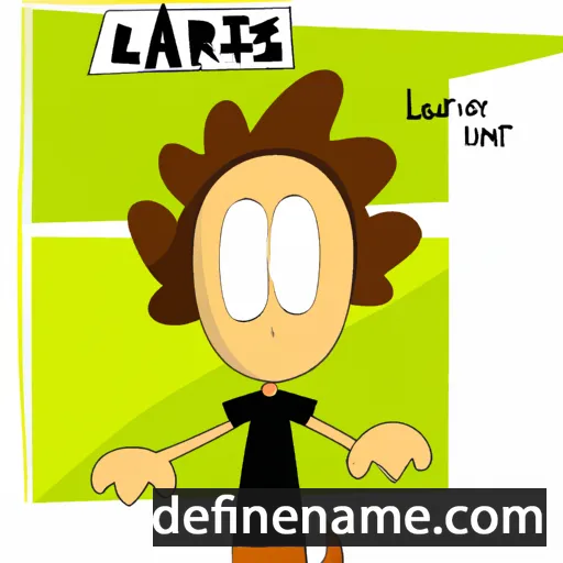 cartoon of the name Laris