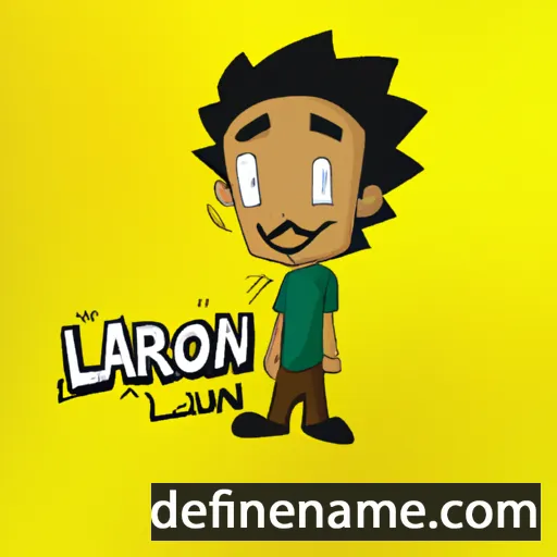 Laron cartoon