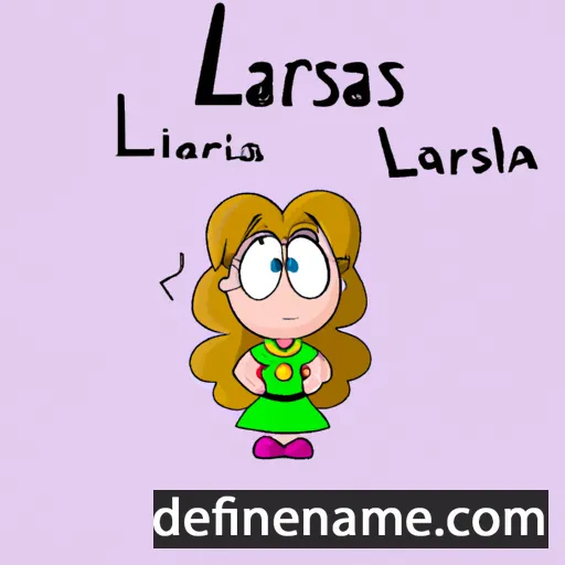 Larrisa cartoon