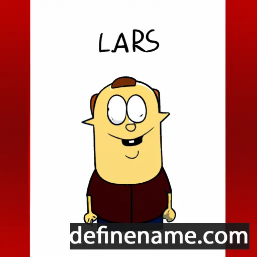 cartoon of the name Lars