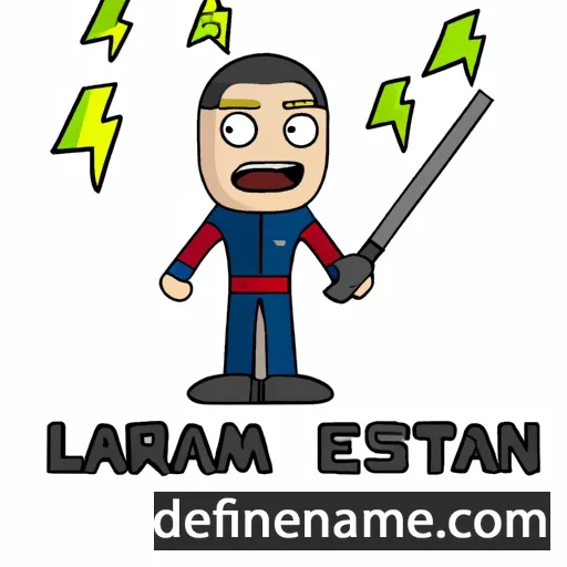 Laserian cartoon