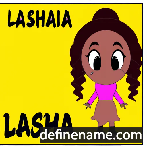 Lashana cartoon