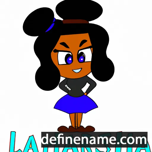 Lasharra cartoon