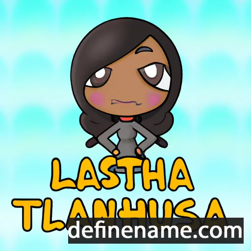 Lashauntea cartoon