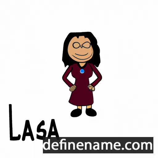 Lasia cartoon