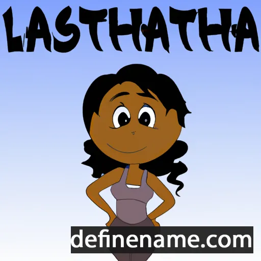 Lateesha cartoon