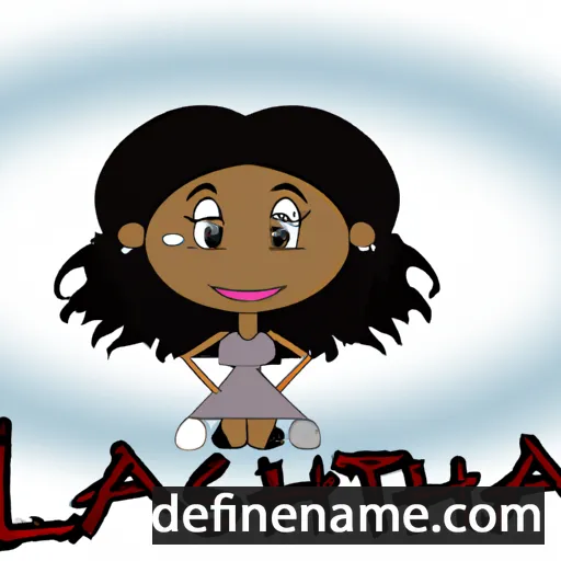 Latesha cartoon