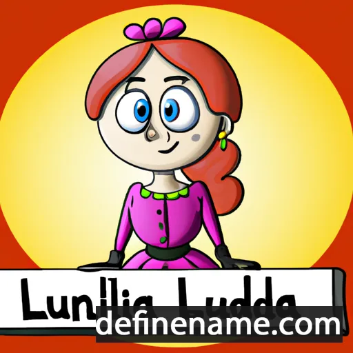 Laudelina cartoon