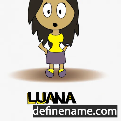 Launa cartoon