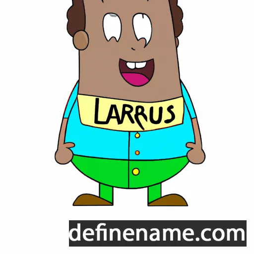 cartoon of the name Laurys