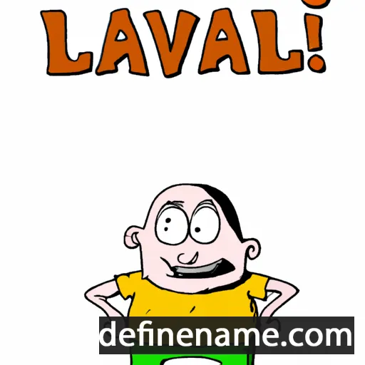 Lavali cartoon