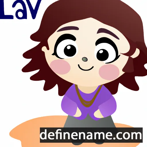 Lavya cartoon