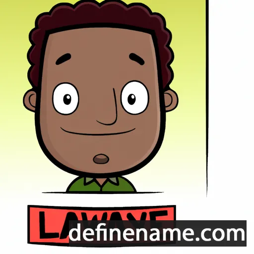 Lawayne cartoon