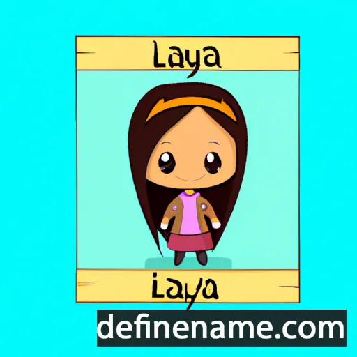 Layna cartoon