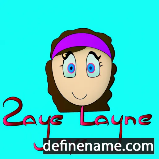 Laynee cartoon