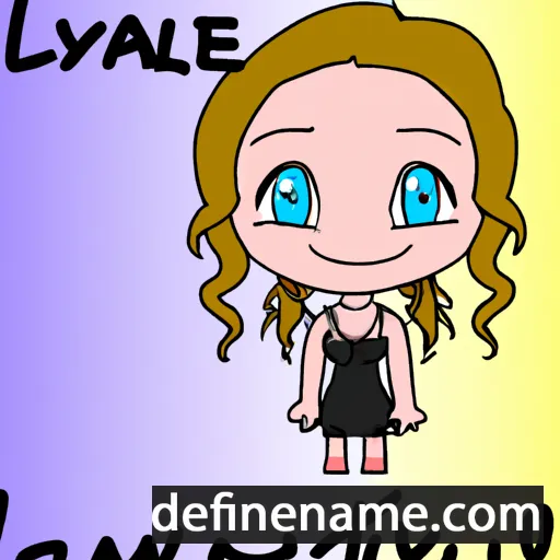 Laynie cartoon