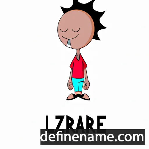 Lazaire cartoon