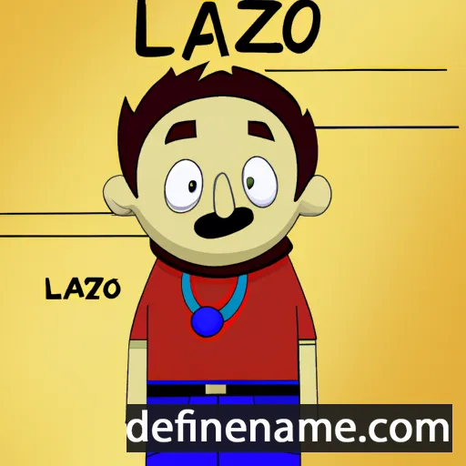 Lazo cartoon