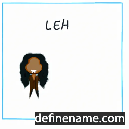 Le'ah cartoon