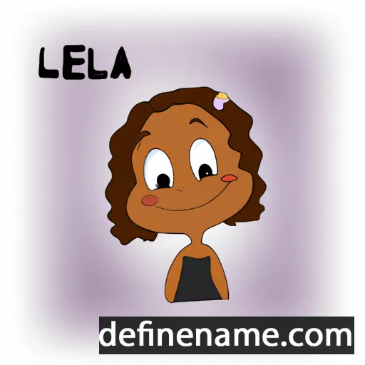 Lélia cartoon