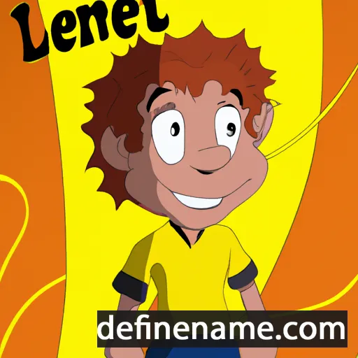 Léonet cartoon