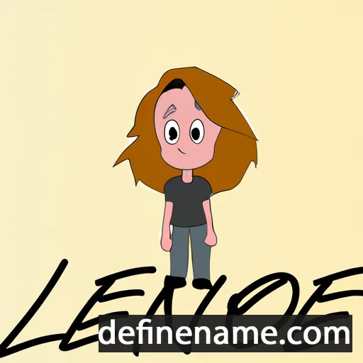 Léonine cartoon