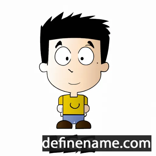 cartoon of the name Lee