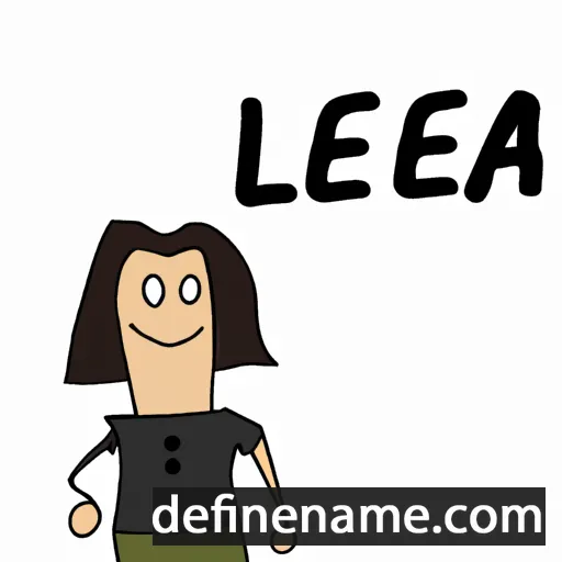 Leea cartoon