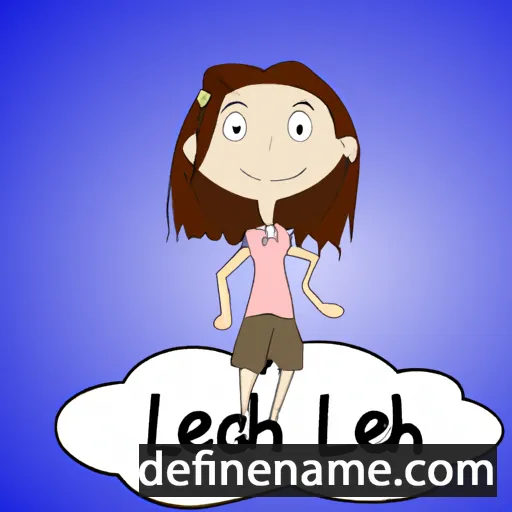 Leeah cartoon