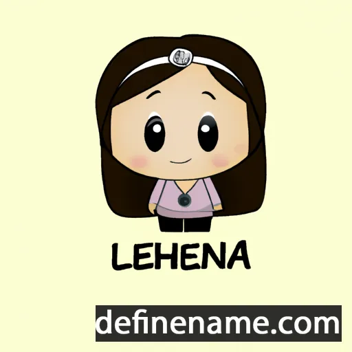 Leeana cartoon