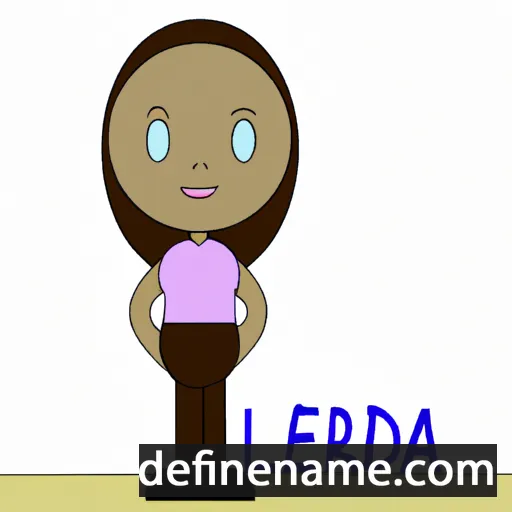 Leeandra cartoon