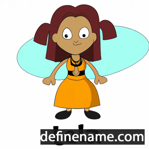 cartoon of the name Leela