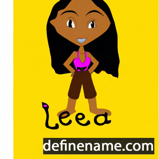 Leelah cartoon