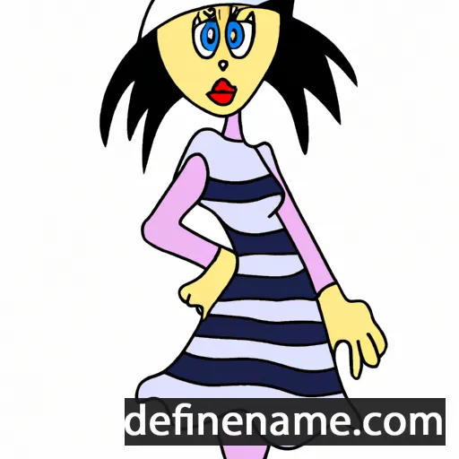 cartoon of the name Leeli