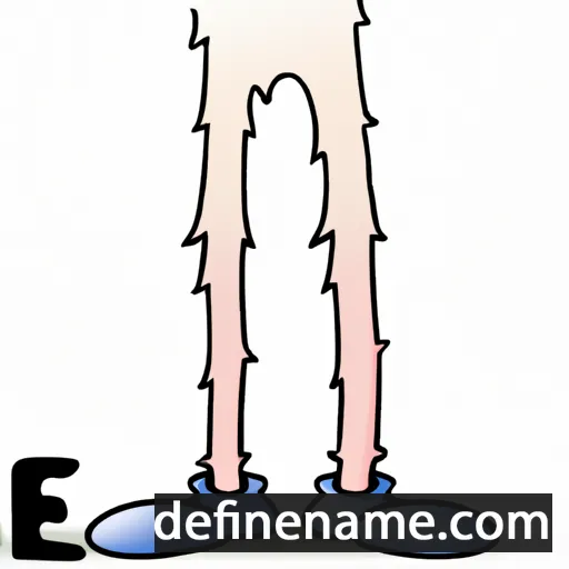 Leg cartoon