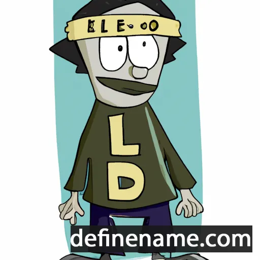 Leido cartoon