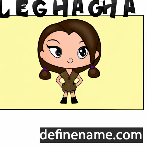 Leigha cartoon