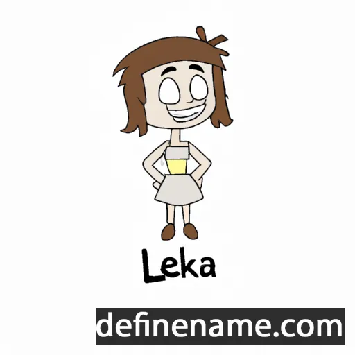 Leikea cartoon