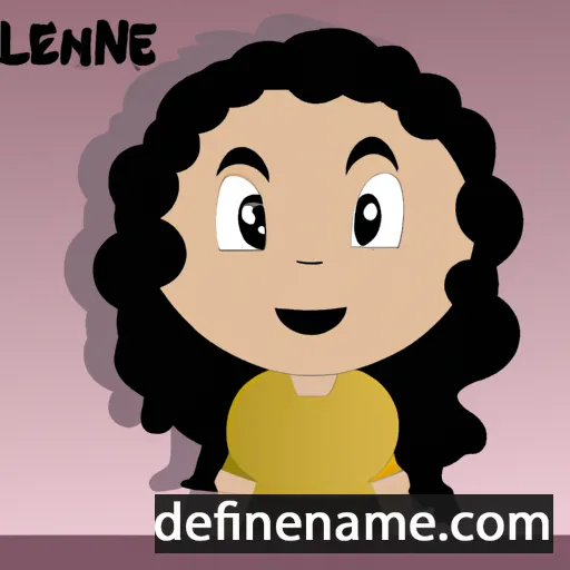 Leilane cartoon