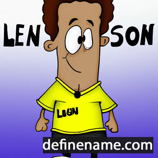 Leilson cartoon