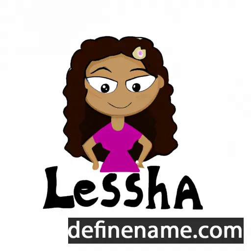 Leisha cartoon