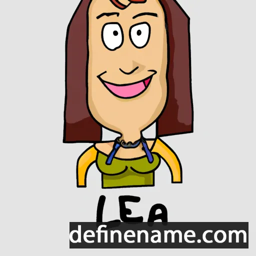 Leja cartoon