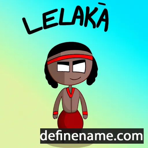 Lekinala cartoon