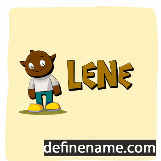 Lekone cartoon