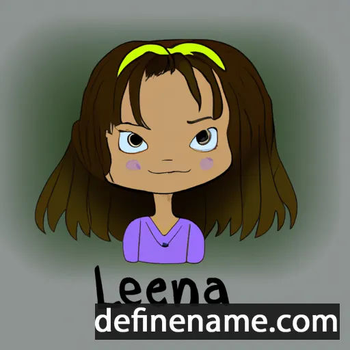 Lelana cartoon